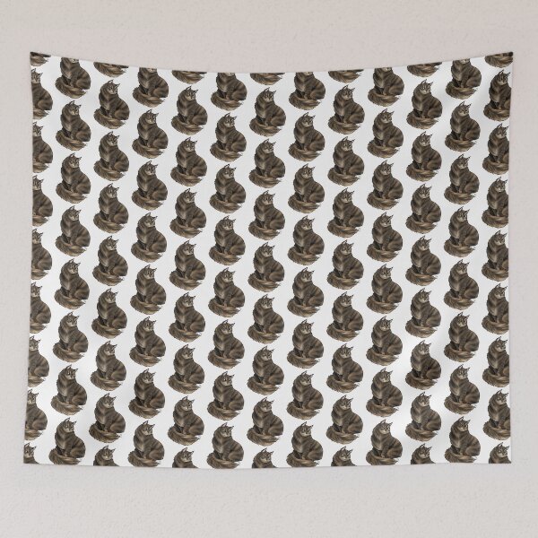 Item preview, Cat Siberian Brown Tabby designed and sold by Jennifer Stolzer.
