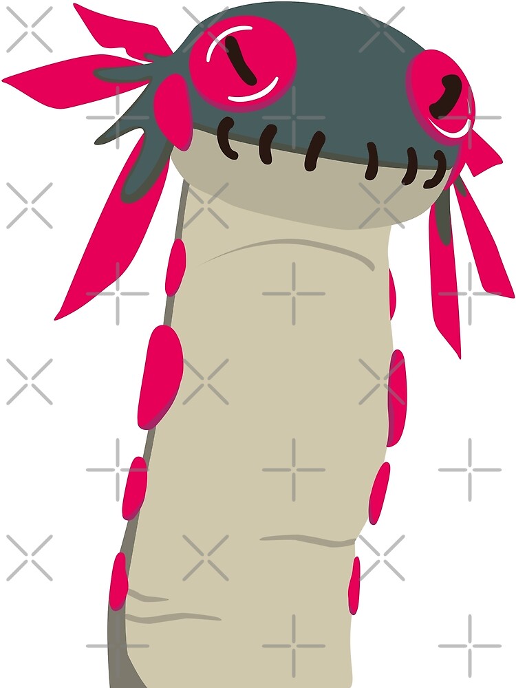 "The Wiggle Worm from Monster Hunter World" Canvas Print for Sale by