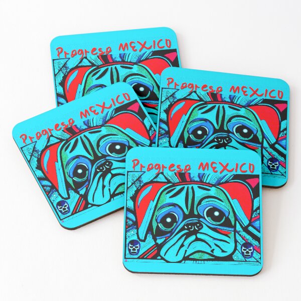 Item preview, Pug en México 11 PROGRESO designed and sold by RedBluffTraders.