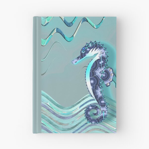 Item preview, GEOMETRIC SEAHORSE 160 WAVY WAVES. designed and sold by sana90.