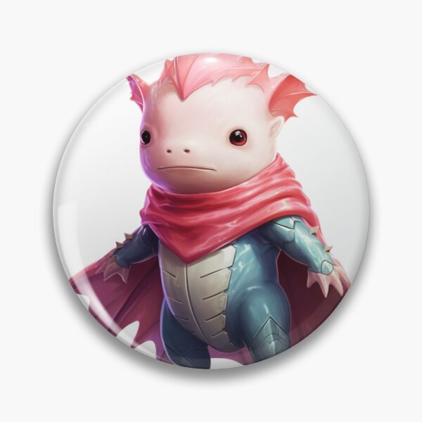 Item preview, Axolotl Superhero designed and sold by yourfavdraw.