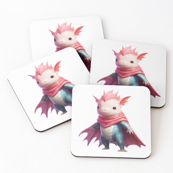 Item preview, Axolotl Superhero designed and sold by yourfavdraw.