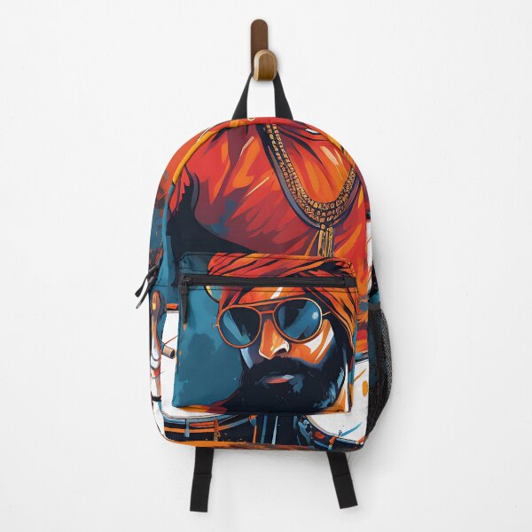 Item preview, Colourful Bhangra Dancer Art designed and sold by PioneerX1.