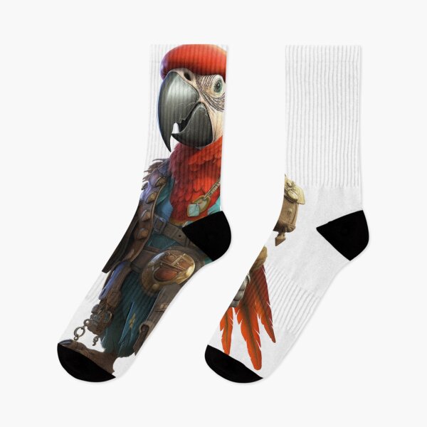 Item preview, Pirate Parrot on a Treasure Hunt designed and sold by yourfavdraw.