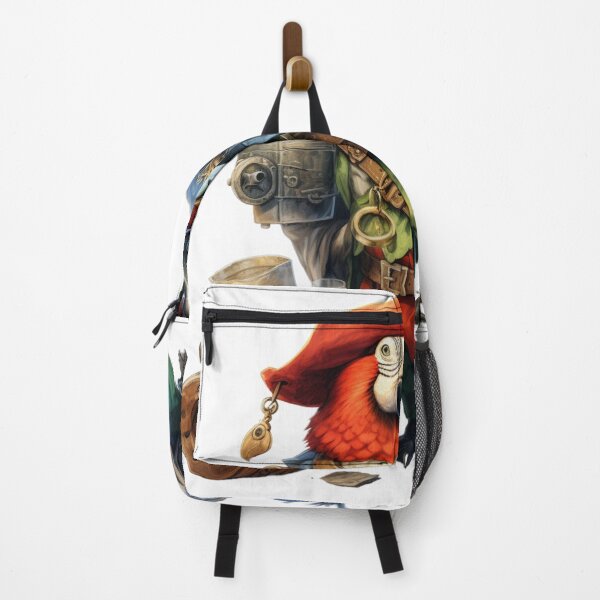 Item preview, Pirate Parrot on Treasure Hunt designed and sold by yourfavdraw.