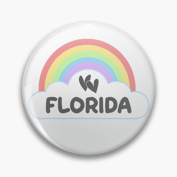 Item preview, Florida Gay Pride Rainbow - LGBTQIA designed and sold by prideparadise.