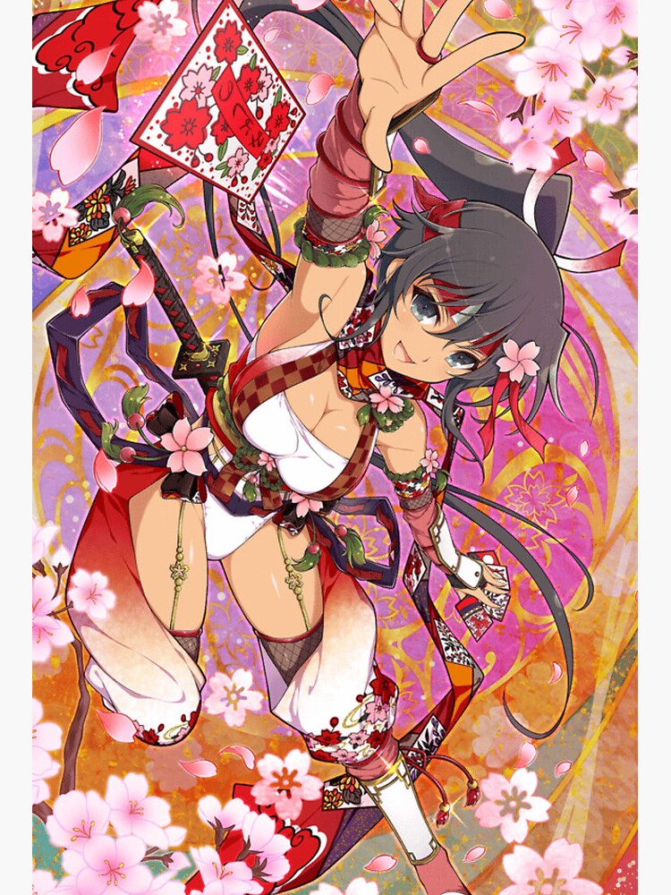 Asuka Senran Kagura Art Board Print for Sale by chochair