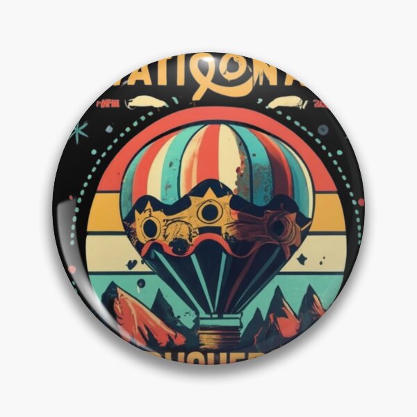 Item preview, Albuquerque, New Mexico hot air balloon designed and sold by ET-STUDIO.