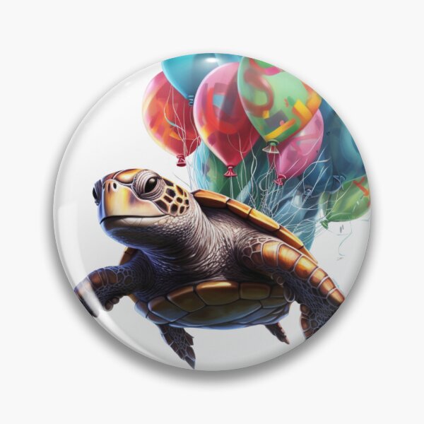 Artikelvorschau, Himmelschildkröte mit Heliumballons entworfen und verkauft von yourfavdraw.