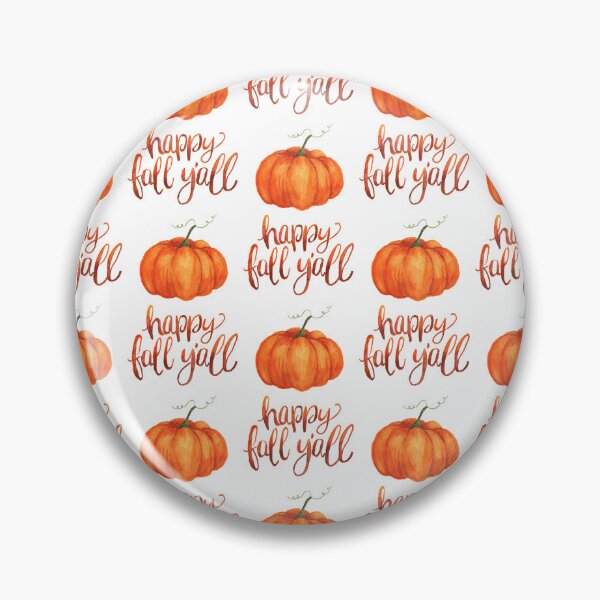 Item preview, Happy Fall Ya'll Pumpkin designed and sold by lovelacedart.