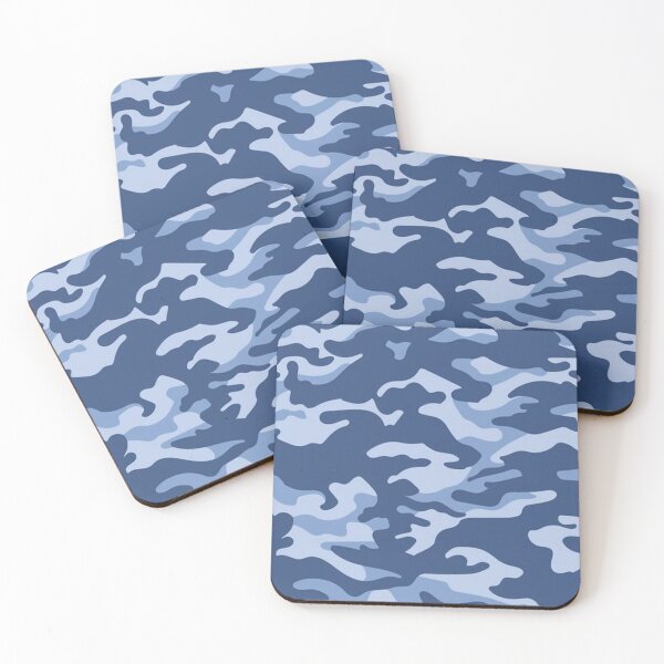 Item preview, Abstract blue camo pattern designed and sold by shirtclub22.