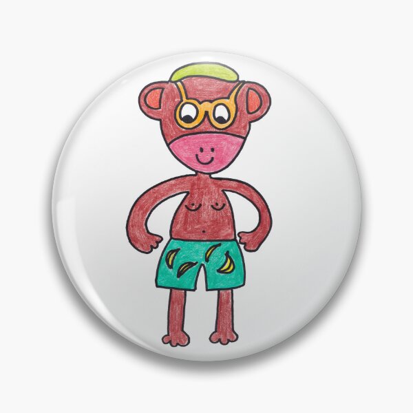 Item preview, Summer monkey designed and sold by AguBruchmann.