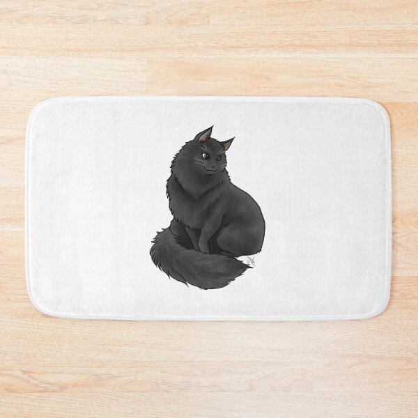 Item preview, Cat - Siberian Cat - Black designed and sold by Jennifer Stolzer.