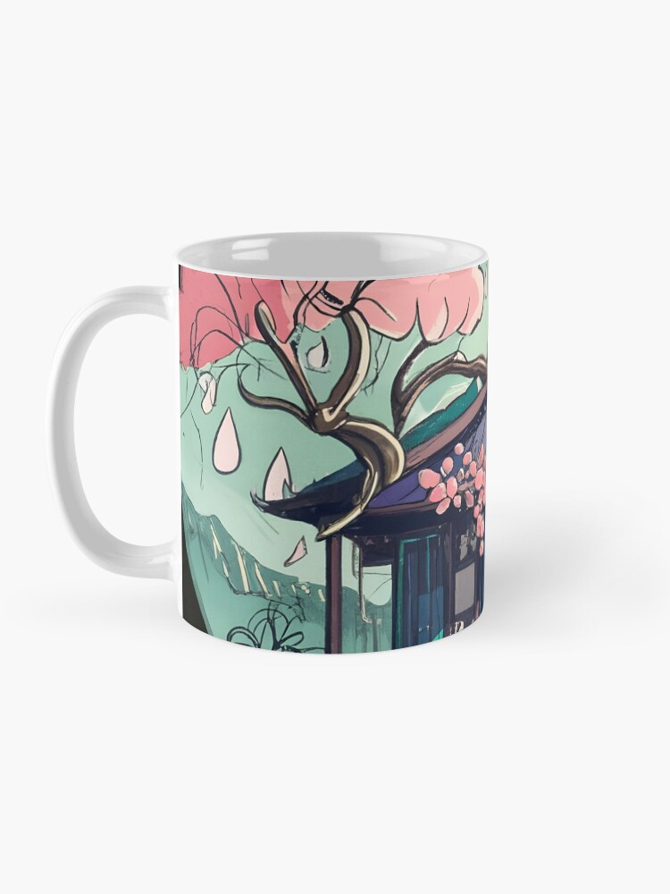 Thumbnail 3 of 6, Coffee Mug, Old Traditional Thailand house Baan Drawing designed and sold by Patricks-Art.