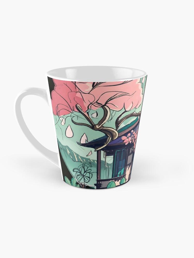Thumbnail 3 of 4, Coffee Mug, Old Traditional Thailand house Baan Drawing designed and sold by Patricks-Art.