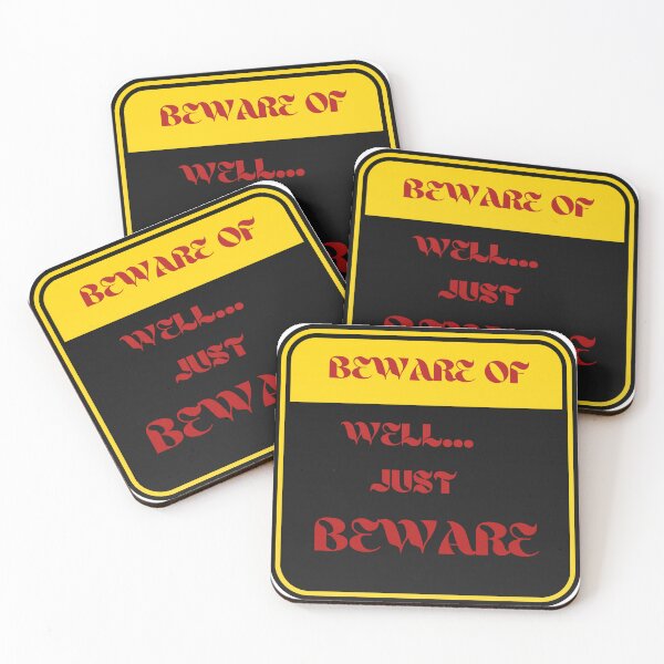 Item preview, Beware of Well Just Beware designed and sold by Cool-nd-Stylish.