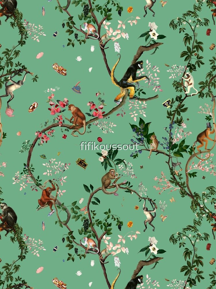 Monkey World Green by fifikoussout
