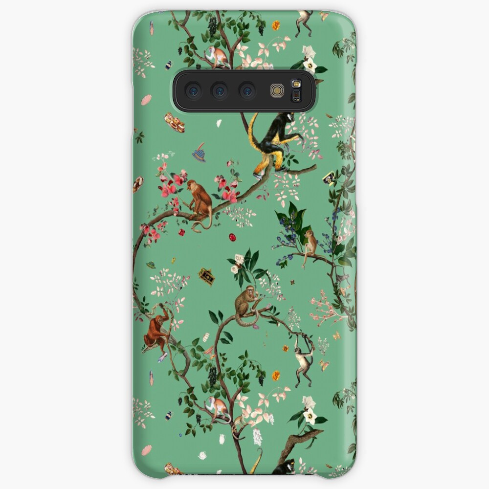 Monkey World Green Case & Skin for Samsung Galaxy