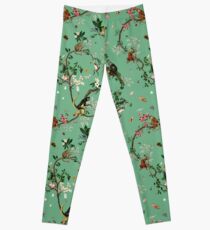 Monkey World Green Leggings