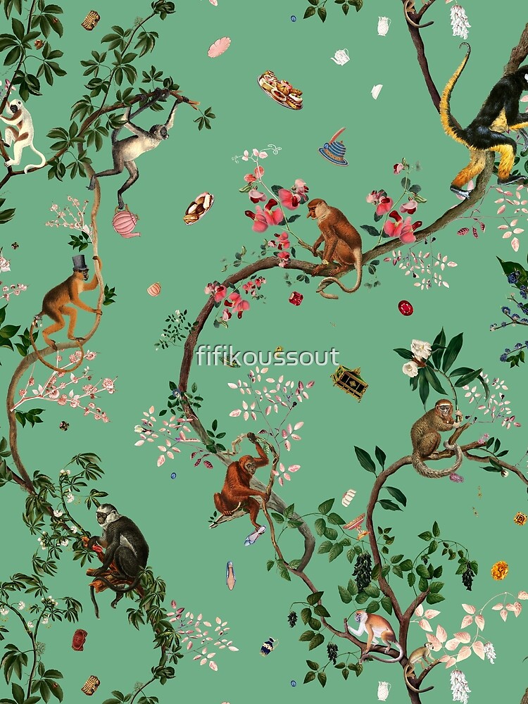 Monkey World Green by fifikoussout