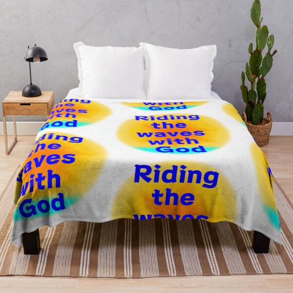 Item preview, Riding the Waves with God designed and sold by lillyaura-art.