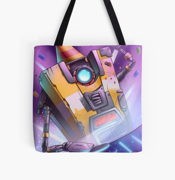 DJ Claptrap All Over Print Tote Bag