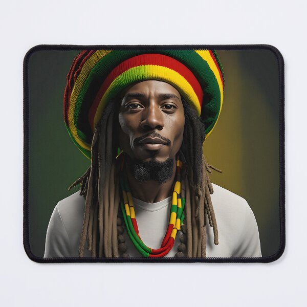 Aperçu de l'œuvre Rastaman traditionnel jamaïcain créée et vendue par Metaverse8.