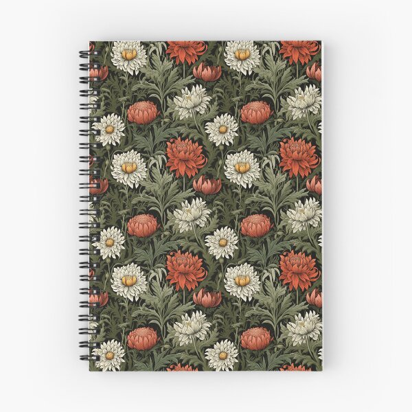 Item preview, Red and White Strawflowers designed and sold by VintageFlorals.