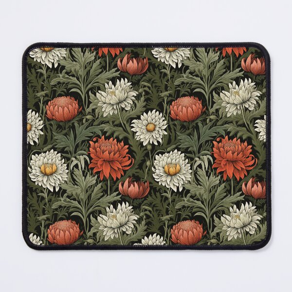 Item preview, Red and White Strawflowers designed and sold by VintageFlorals.