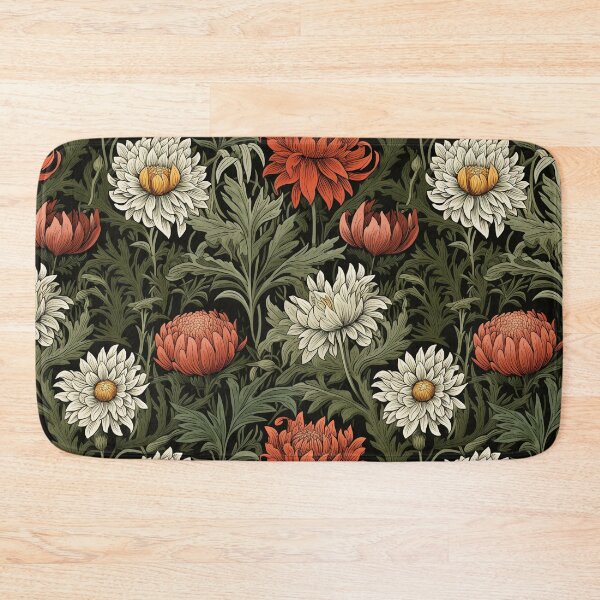 Item preview, Red and White Strawflowers designed and sold by VintageFlorals.