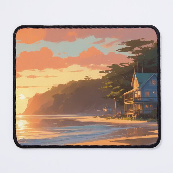 Item preview, Waves of Tranquility, Sunset by the Beach House designed and sold by designsbyflo.