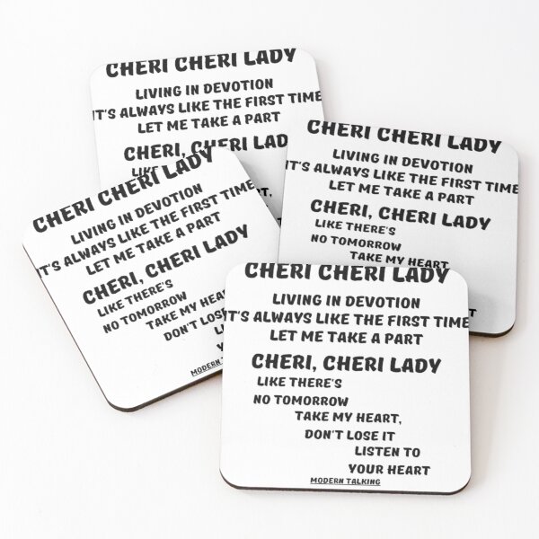 Item preview, Cheri Cheri Lady song sticker designed and sold by Marri0k.