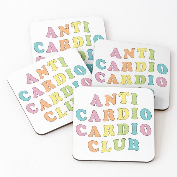 Item preview, Anti Cardio Cardio Club | Fitness, Cardio -  designed and sold by PurpleLoveStore.