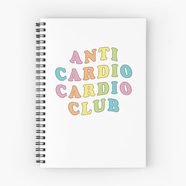 Aperçu de l'œuvre Anti Cardio Cardio Club | Fitness, Cardio - créée et vendue par PurpleLoveStore.