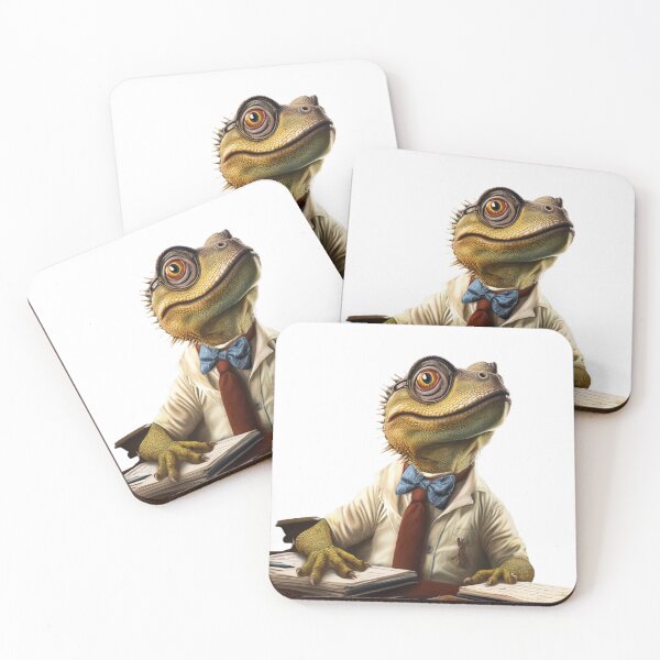 Item preview, Iguana Professor in Classroom designed and sold by yourfavdraw.