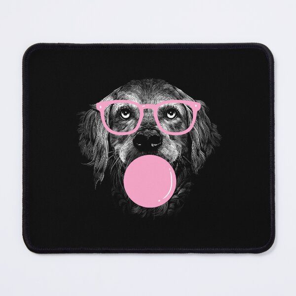 Item preview, Cute Golden Retriever Tee Wears Glasses And Eats Gum women men girl kids designed and sold by solimangomaa.