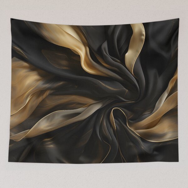 Item preview, stunning silk fabric digital art print designed and sold by dcrc.