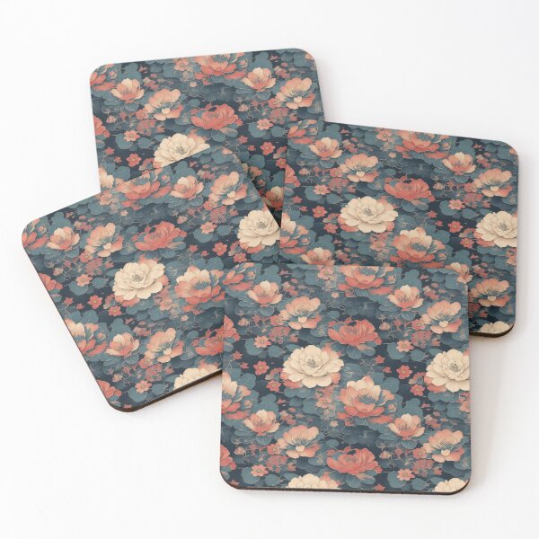 Item preview, Oriental flowers 101 designed and sold by DoodleLandShop.