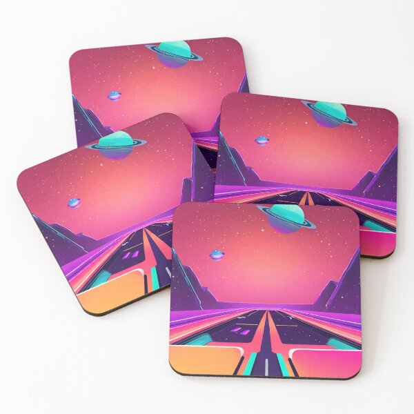 Item preview, vaporwave highway designed and sold by NobleDesigner.