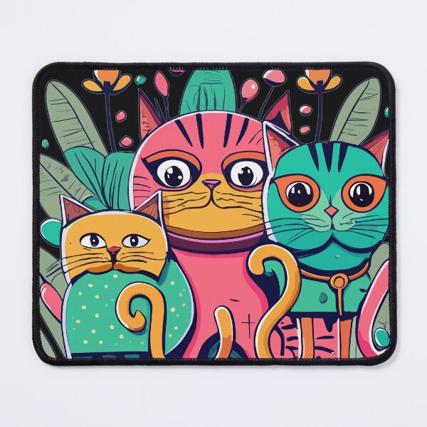Item preview, Three Cute Cats designed and sold by Ketique.