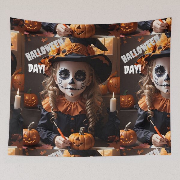 Item preview, Halloween girl designed and sold by ancient art ⭐⭐⭐⭐⭐.