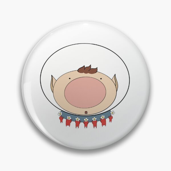 Item preview, Captain Olimar Funny Video Game Head designed and sold by NeetGeekArt.