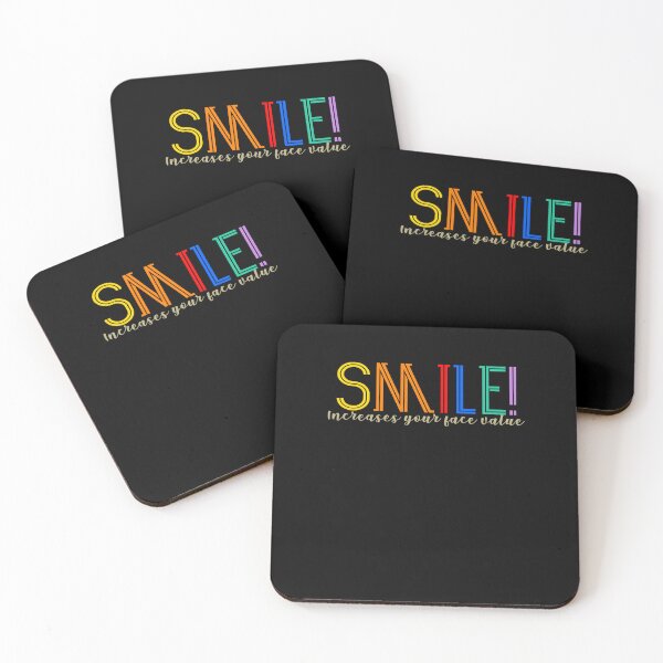 Item preview, Just smile, it increases your face value, life hack designed and sold by NOURLANDART.