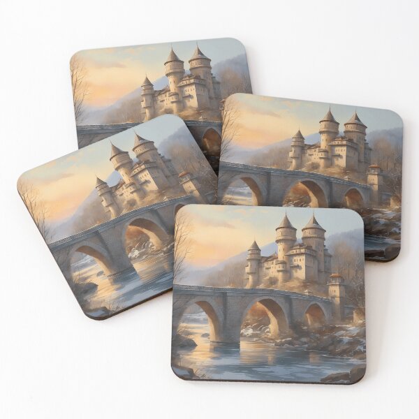 Item preview, Castle by the Frozen River designed and sold by designsbyflo.