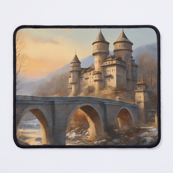 Item preview, Castle by the Frozen River designed and sold by designsbyflo.