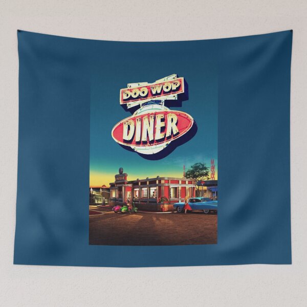Item preview, DOO WOP DINER designed and sold by TIGERDAVER.