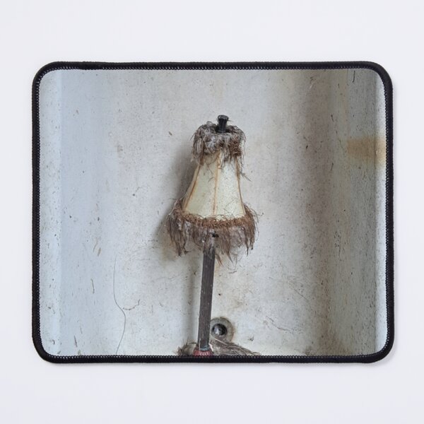 Item preview, "Aged Light Altar" A close-up of a frayed, primitive lamp in a deteriorated tub. designed and sold by WhiteWolfe0127.