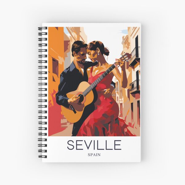 Item preview, A Pop Art Travel Print of Seville - Spain  designed and sold by StudioRedKoala.