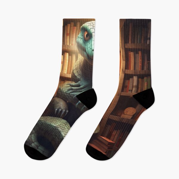 Item preview, The Bookshelf Guardian designed and sold by yourfavdraw.