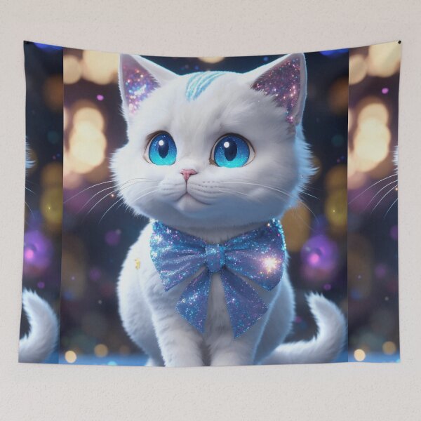 Item preview, "The beautiful little cat" designed and sold by Fernandavaladao.